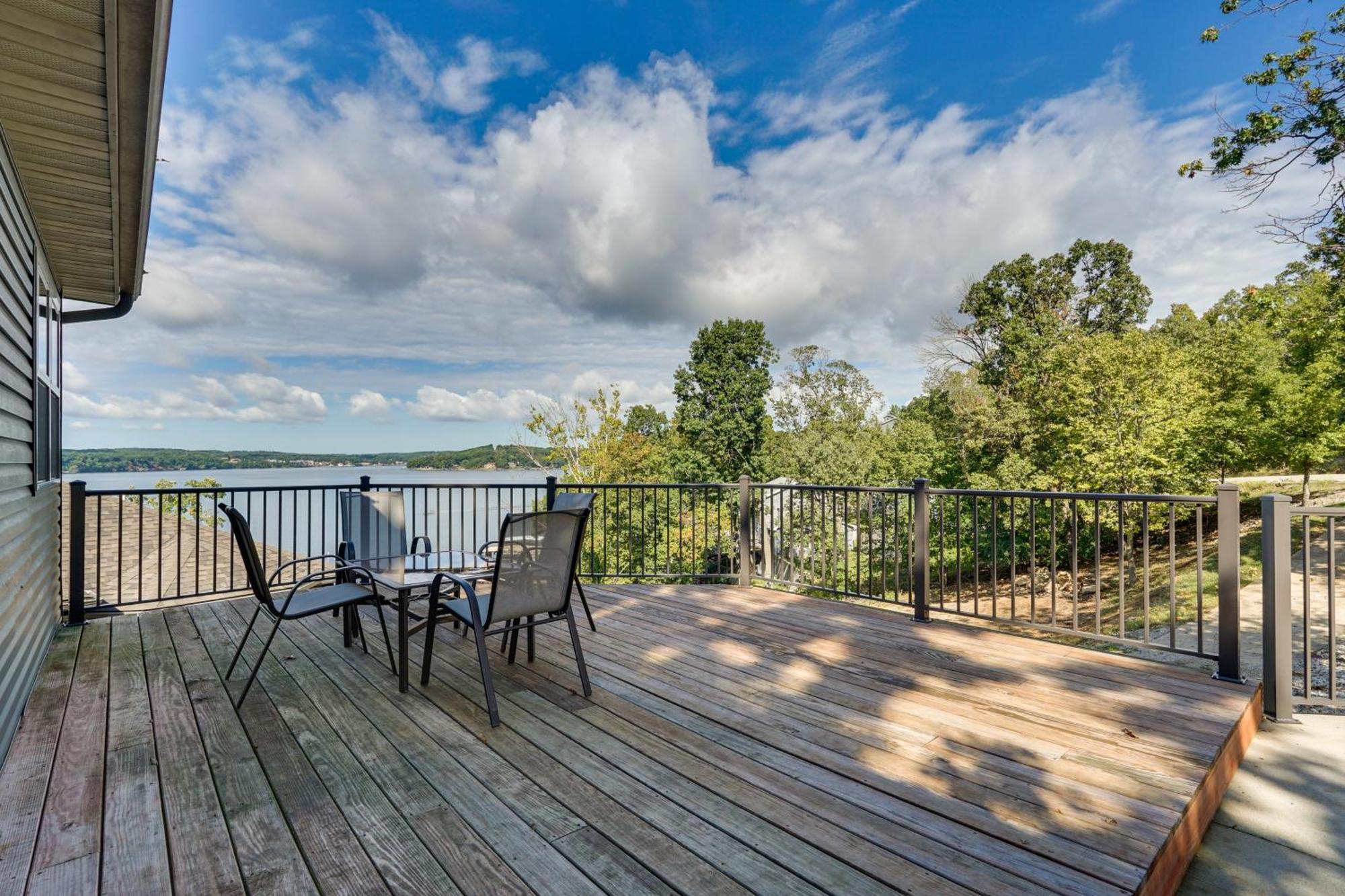 Вилла Spacious Lake Of The Ozarks Escape With Deck And Views Linn Creek Экстерьер фото