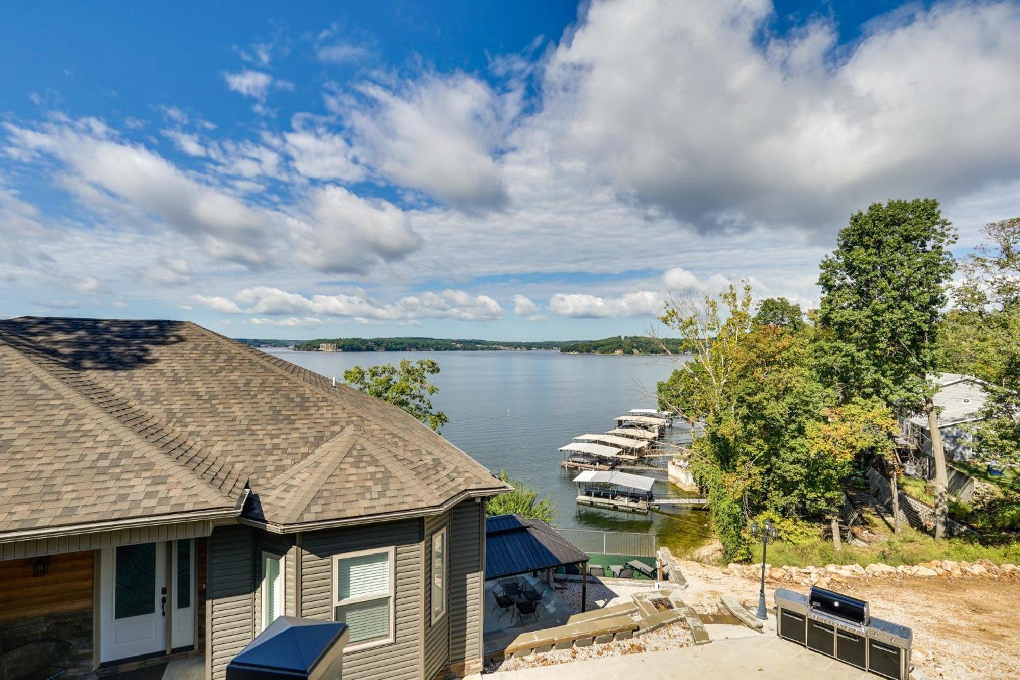 Вилла Spacious Lake Of The Ozarks Escape With Deck And Views Linn Creek Экстерьер фото